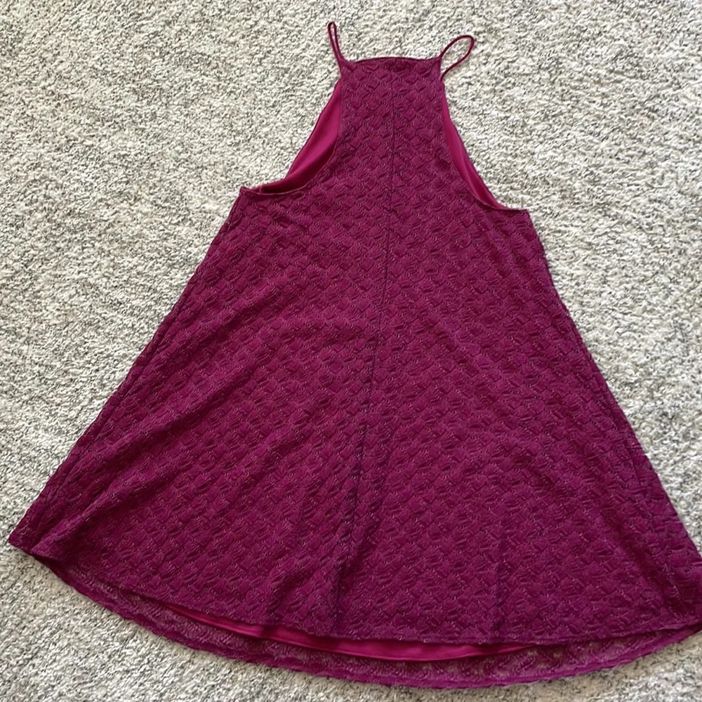 Raspberry Racerback Dress - Picture 5 of 6